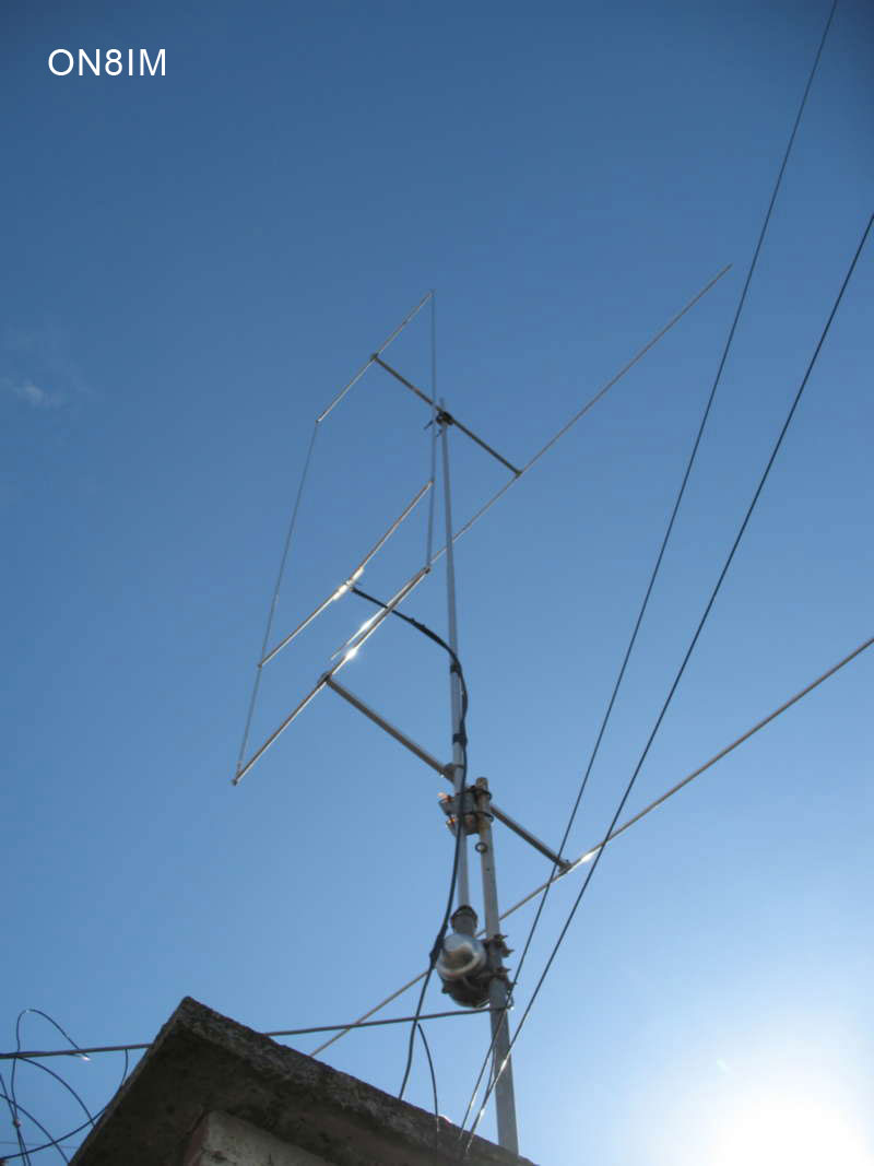 ON8IM hen antenna with reflector 001